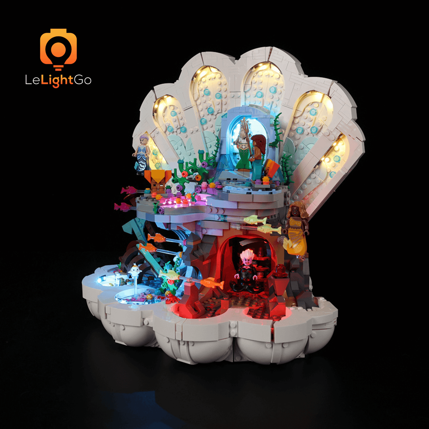 Light Kit For The Little Mermaid Royal Clamshell 43225