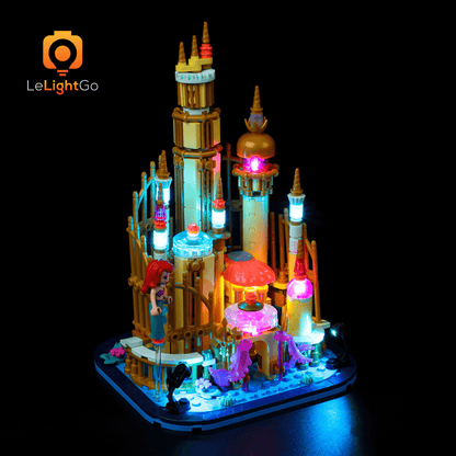 Light Kit For Mini Disney Ariel's Castle 40708