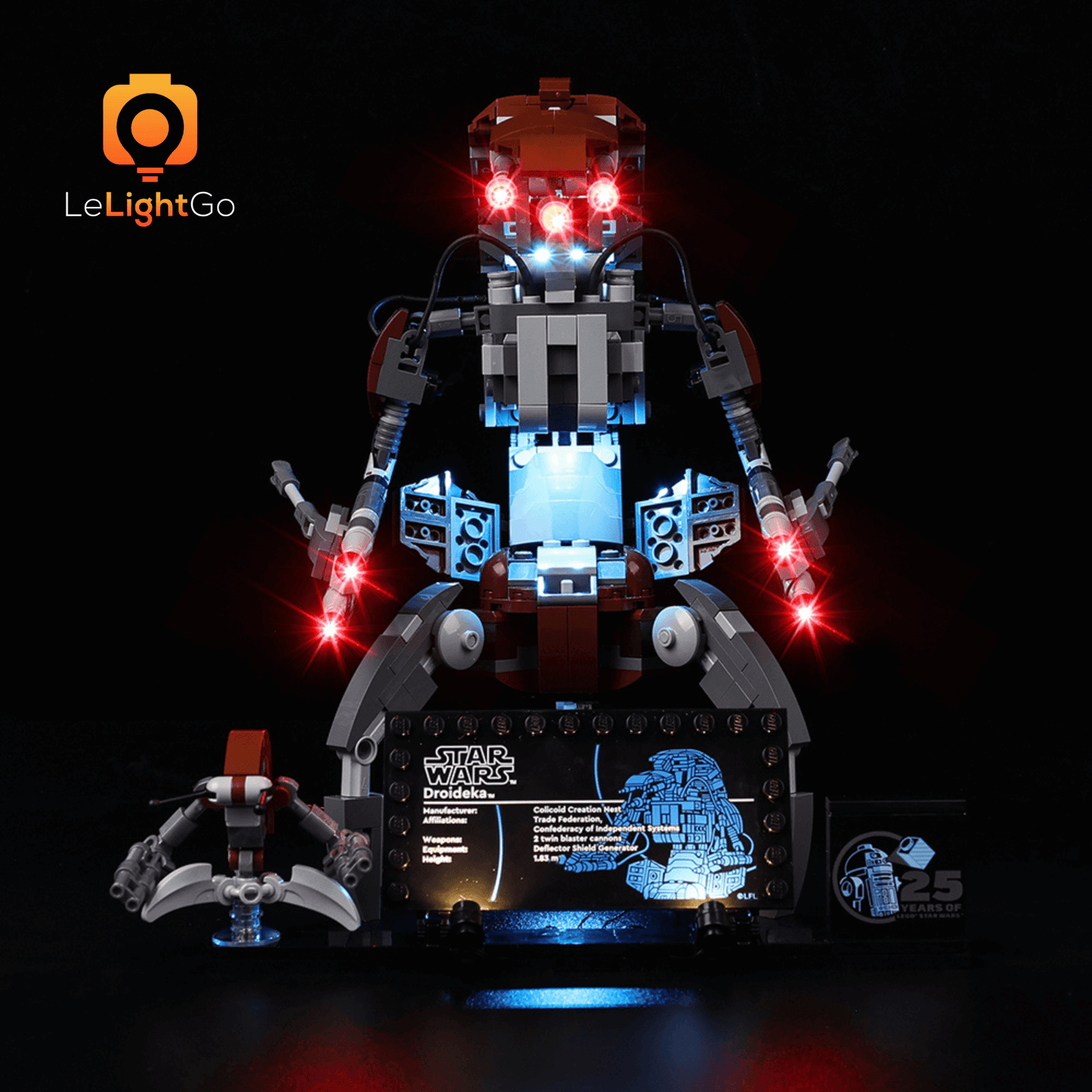 Light Kit For Droideka 75381