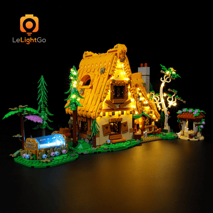 Light Kit For Snow White and the Seven Dwarfs' Cottage 43242