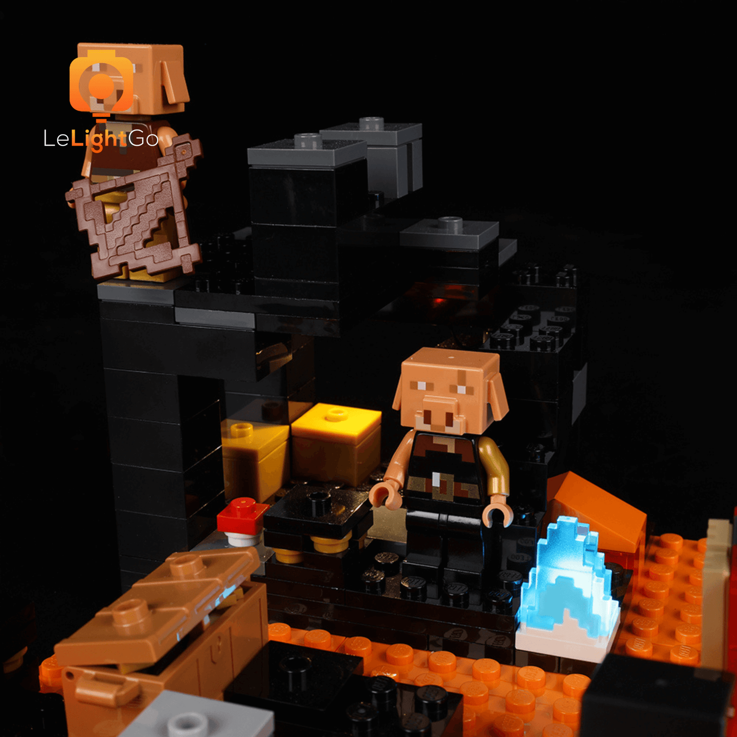 Light Kit For The Nether Bastion 21185