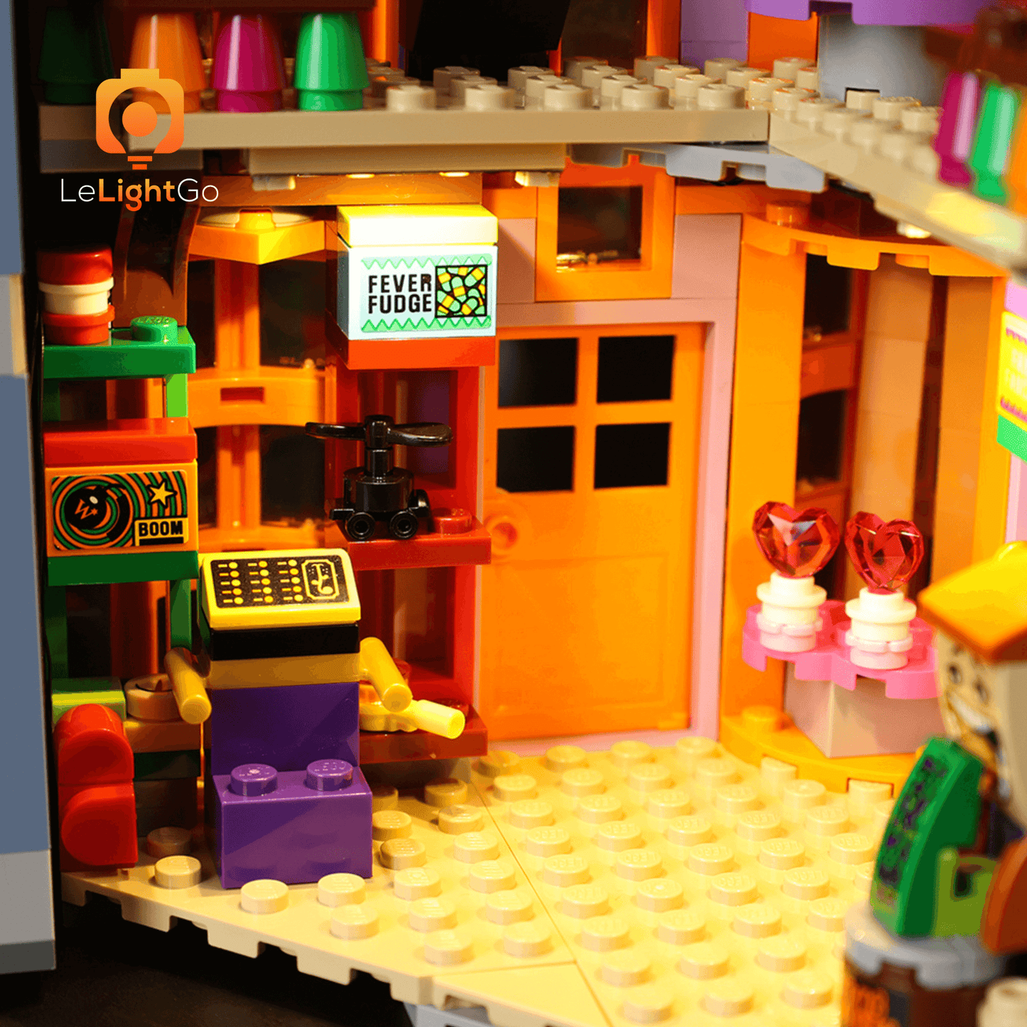 Light Kit For Diagon Alley: Weasleys' Wizard Wheezes 76422