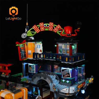 Light Kit For NINJAGO City Markets 71799