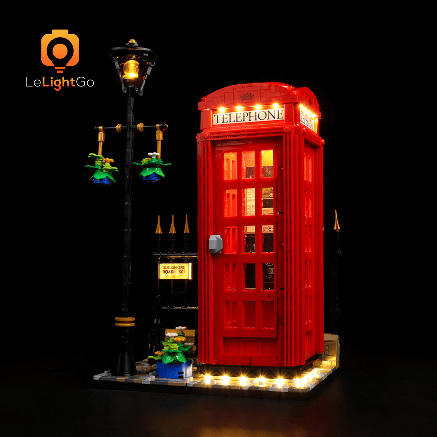 Light Kit For Red London Telephone Box 21347