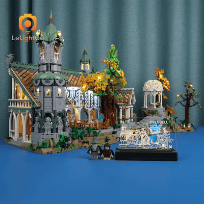 LED Nameplate for THE LORD OF THE RINGS: RIVENDELL 10316