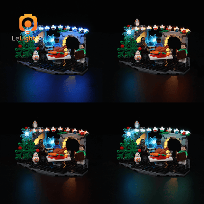 Light Kit For Millennium Falcon Holiday Diorama 40658