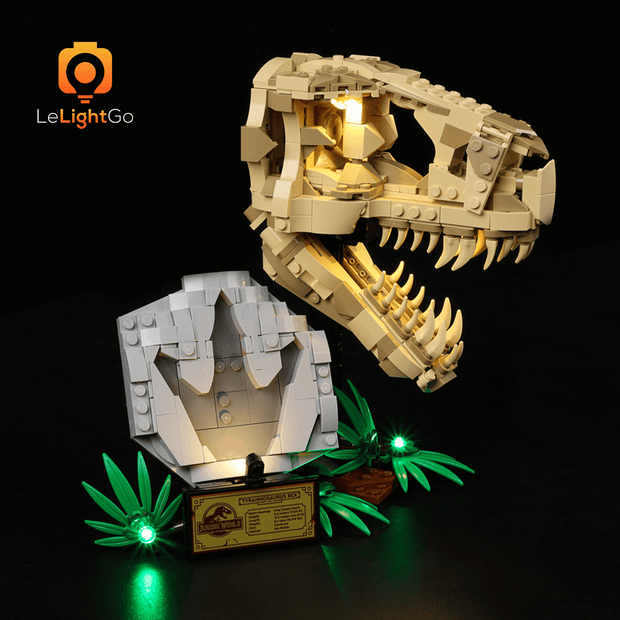 Light Kit For Dinosaur Fossils: T. rex Skull 76964