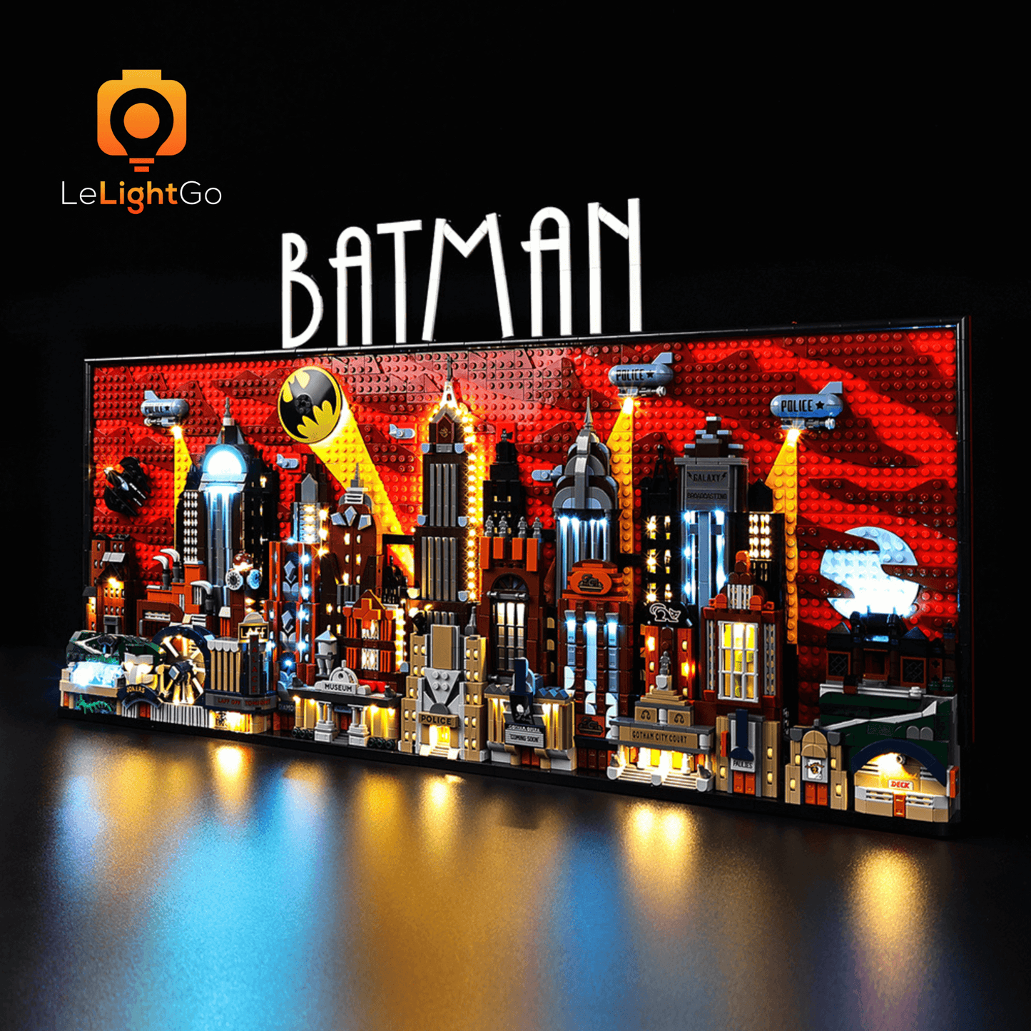 Light Kit For Batman: The Animated Series Gotham City 76271