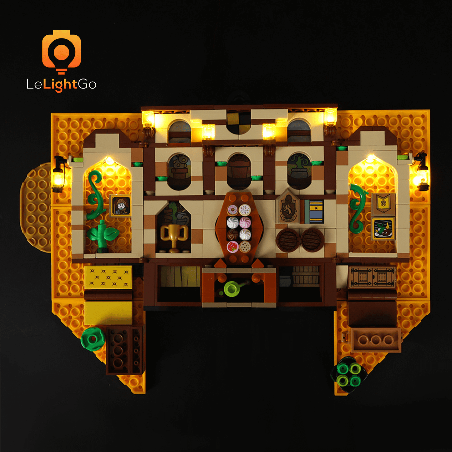 Light Kit For Hufflepuff House Banner 76412