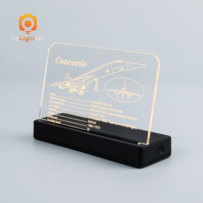 LED Nameplate for Concorde 10318