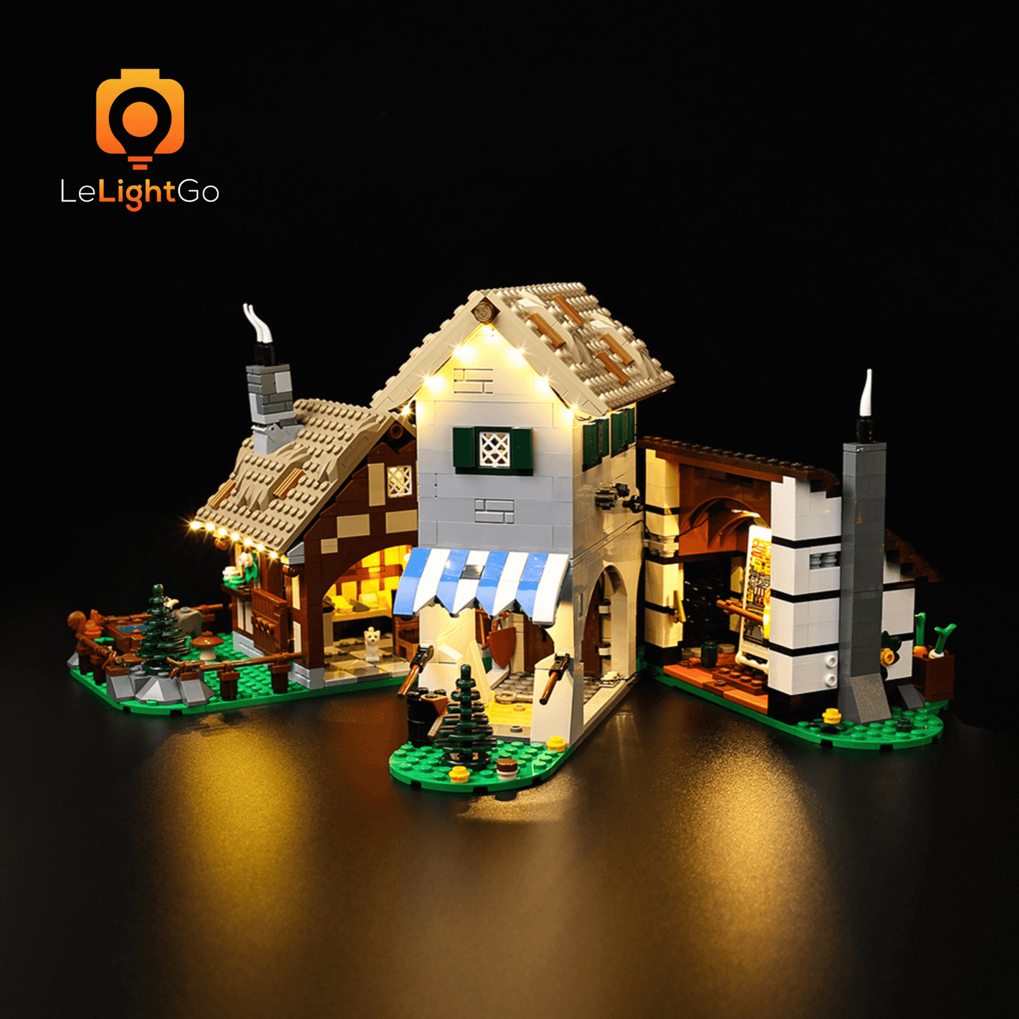 Light Kit For Medieval Town Square 10332