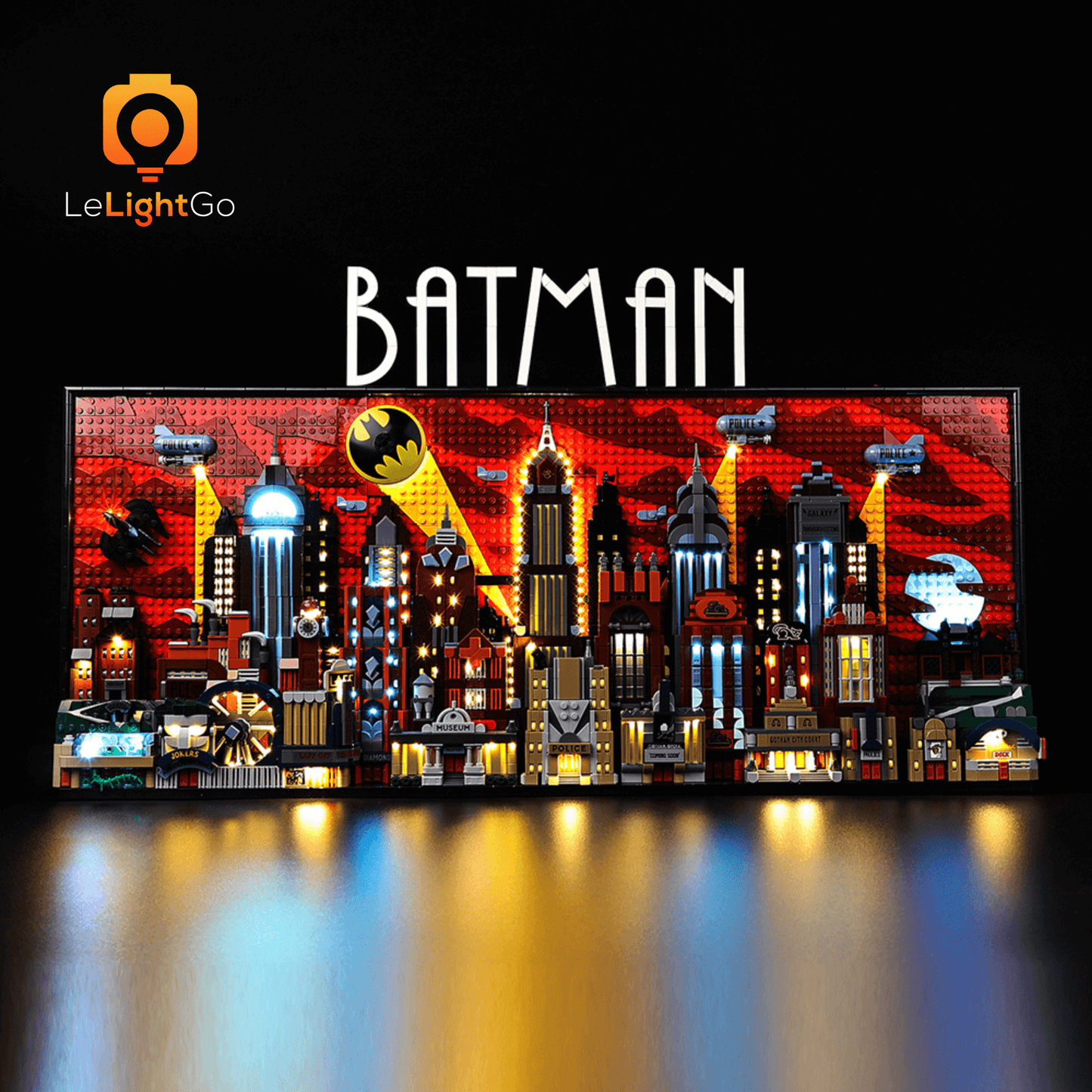 Light Kit For Batman: The Animated Series Gotham City 76271