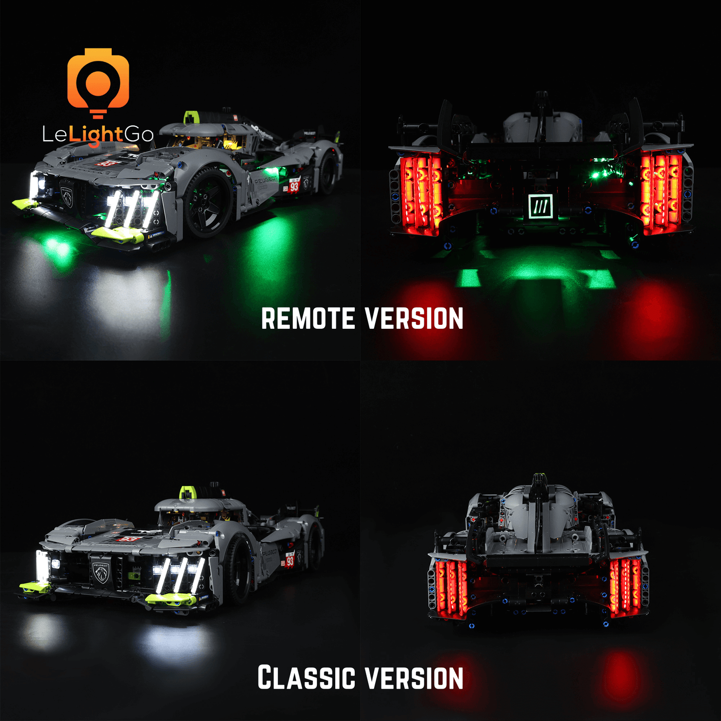 Light Kit For PEUGEOT 9X8 24H Le Mans Hybrid Hypercar 42156