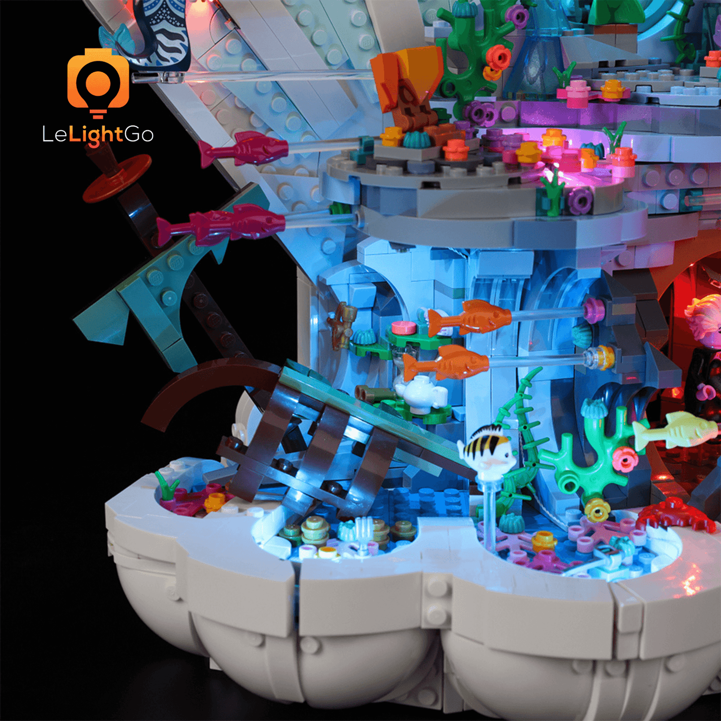 Light Kit For The Little Mermaid Royal Clamshell 43225