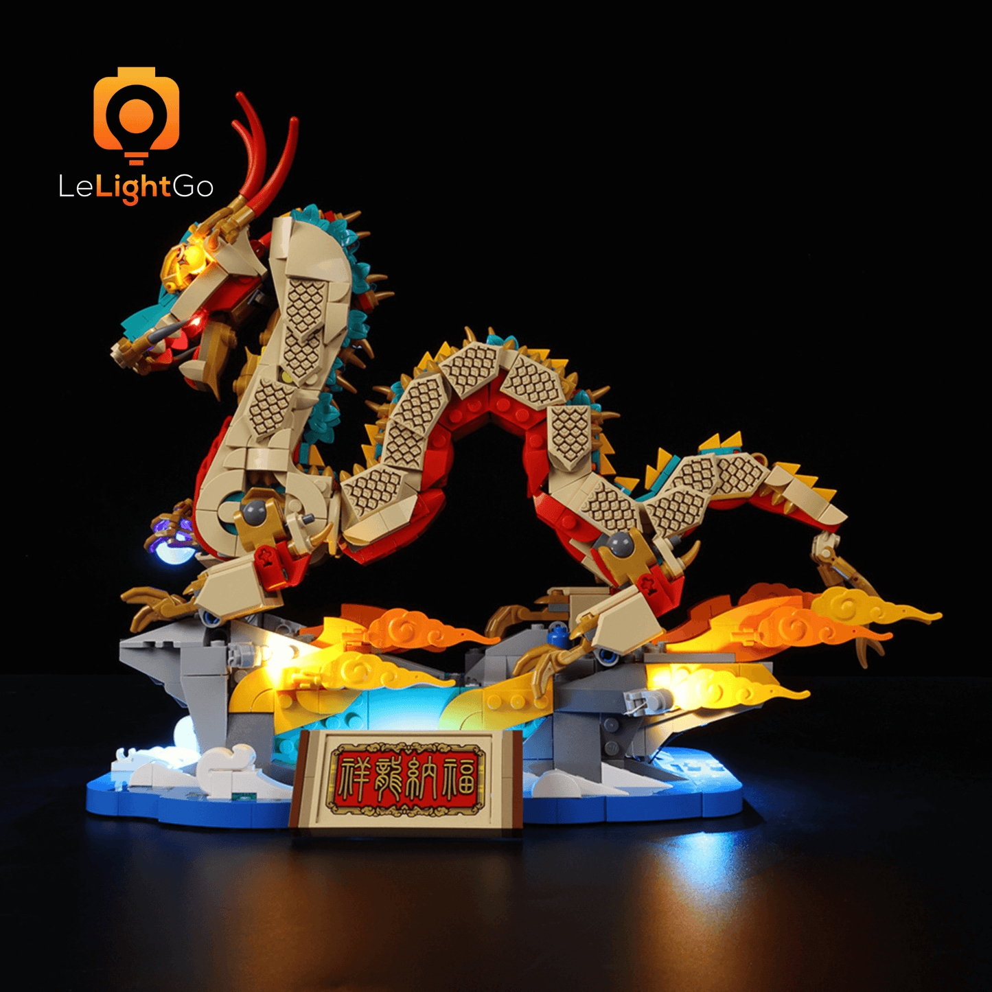 Light Kit For Auspicious Dragon 80112