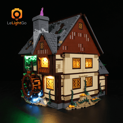 Light Kit For Disney Hocus Pocus: The Sanderson Sisters' Cottage 21341