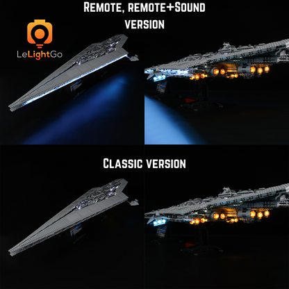 LIGHT KIT FOR STAR WARS SUPER STAR DESTROYER 10221