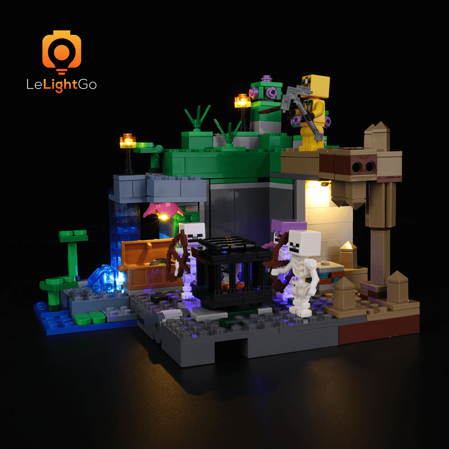 Light Kit For The Skeleton Dungeon 21189