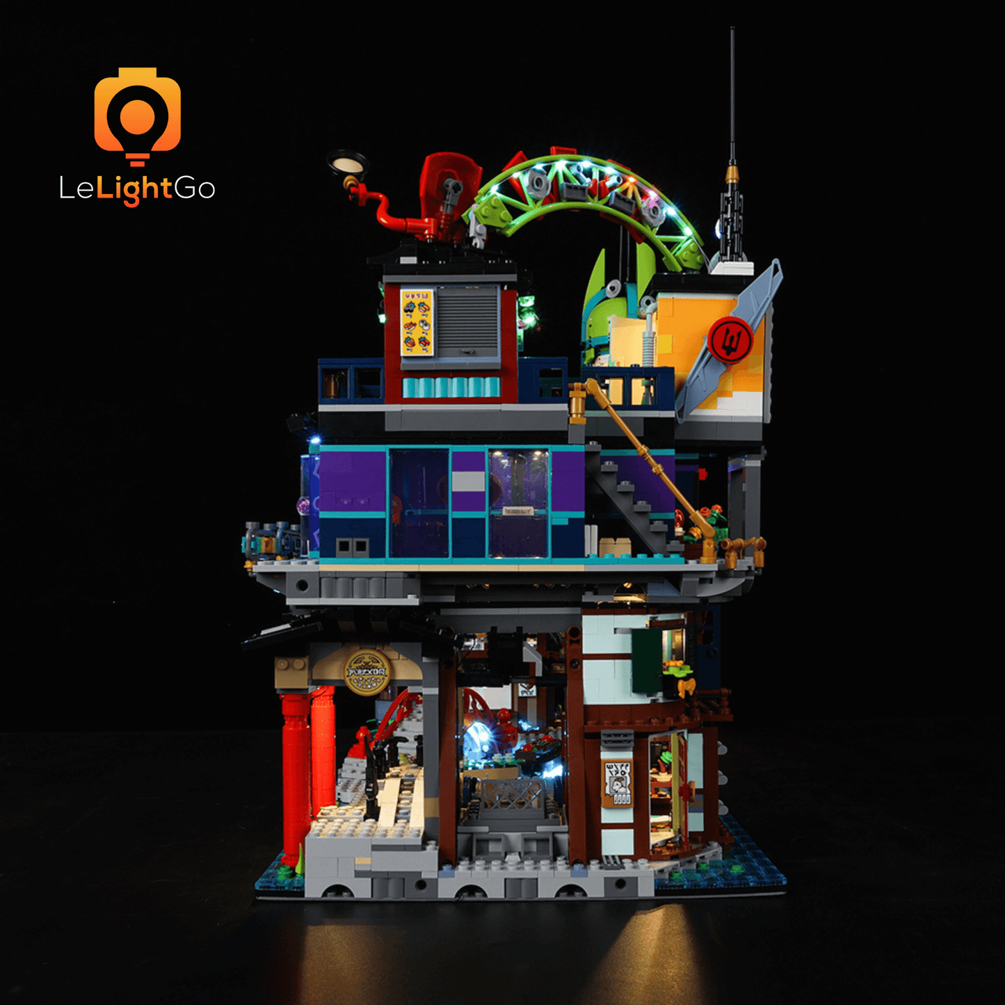 Light Kit For NINJAGO City Markets 71799