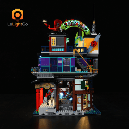Light Kit For NINJAGO City Markets 71799