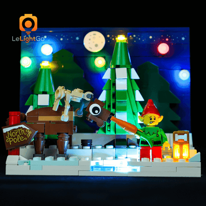 Light Kit For Santa's Front Yard 40484