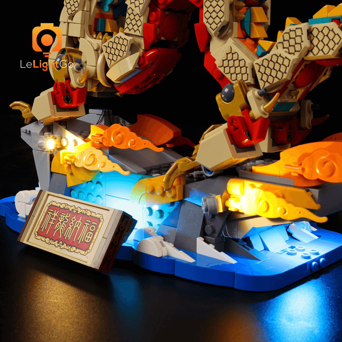 Light Kit For Auspicious Dragon 80112