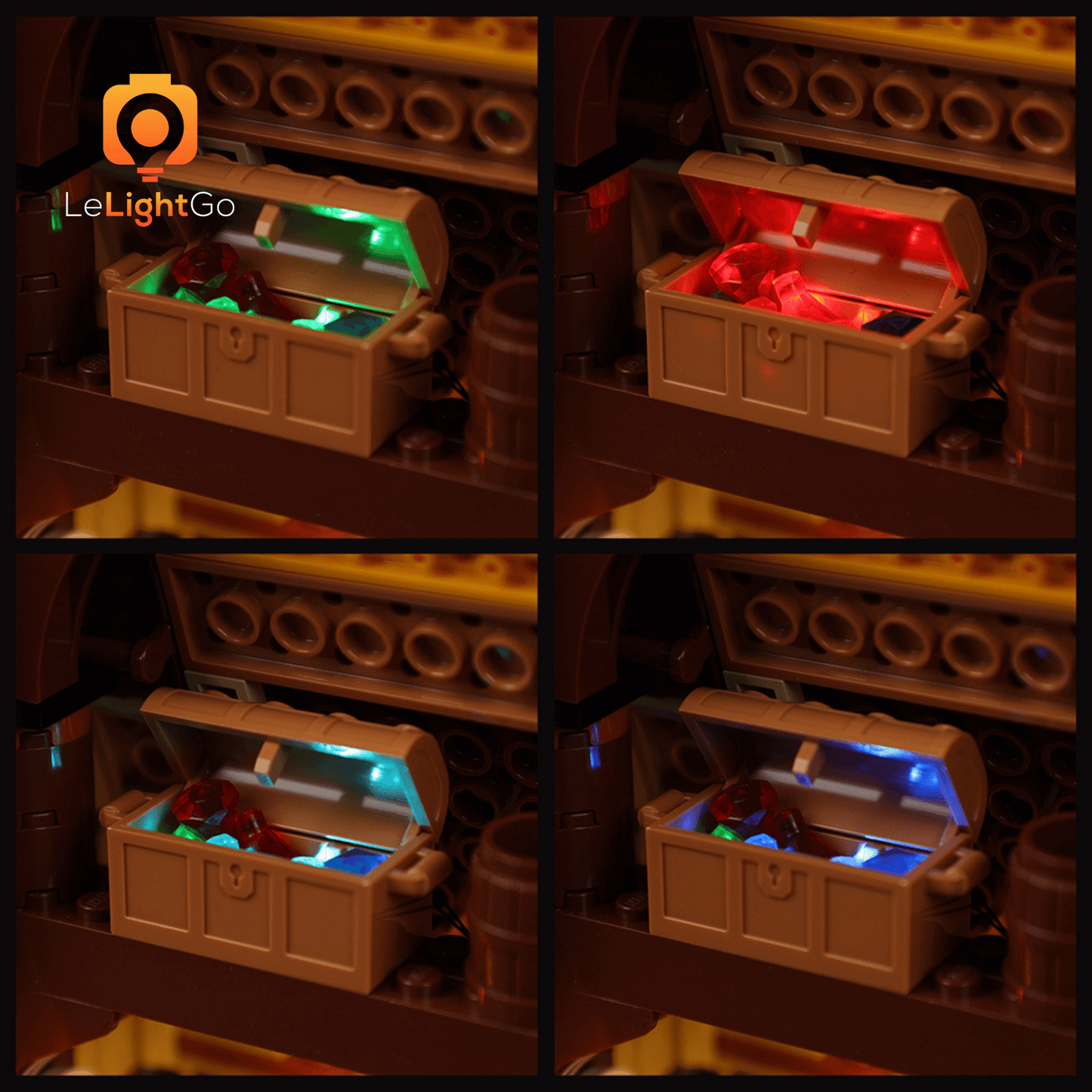 Light Kit For Snow White and the Seven Dwarfs' Cottage 43242