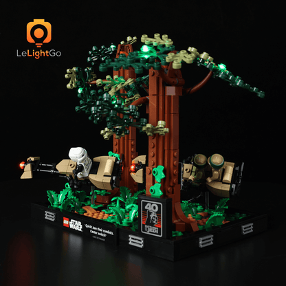 Light Kit For Endor Speeder Chase Diorama 75353