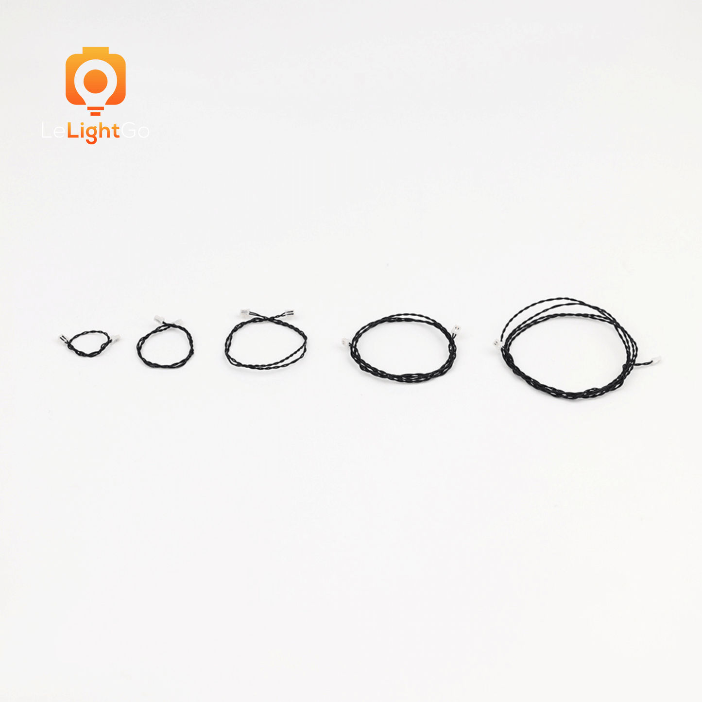 LeLightGo DIY 0.8 mm 2 pin connecting cable