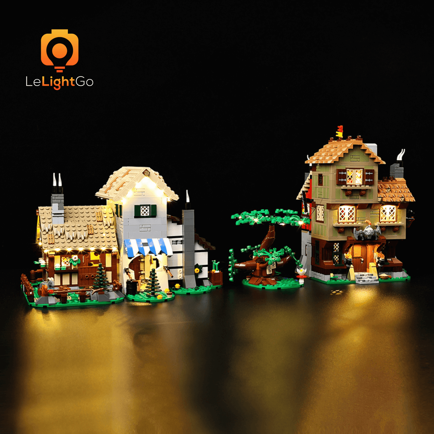 Light Kit For Medieval Town Square 10332