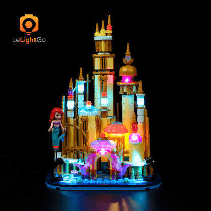 Light Kit For Mini Disney Ariel's Castle 40708
