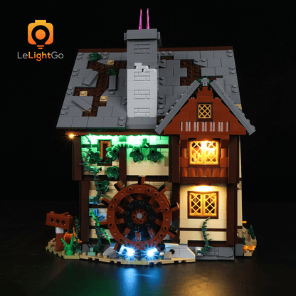 Light Kit For Disney Hocus Pocus: The Sanderson Sisters' Cottage 21341