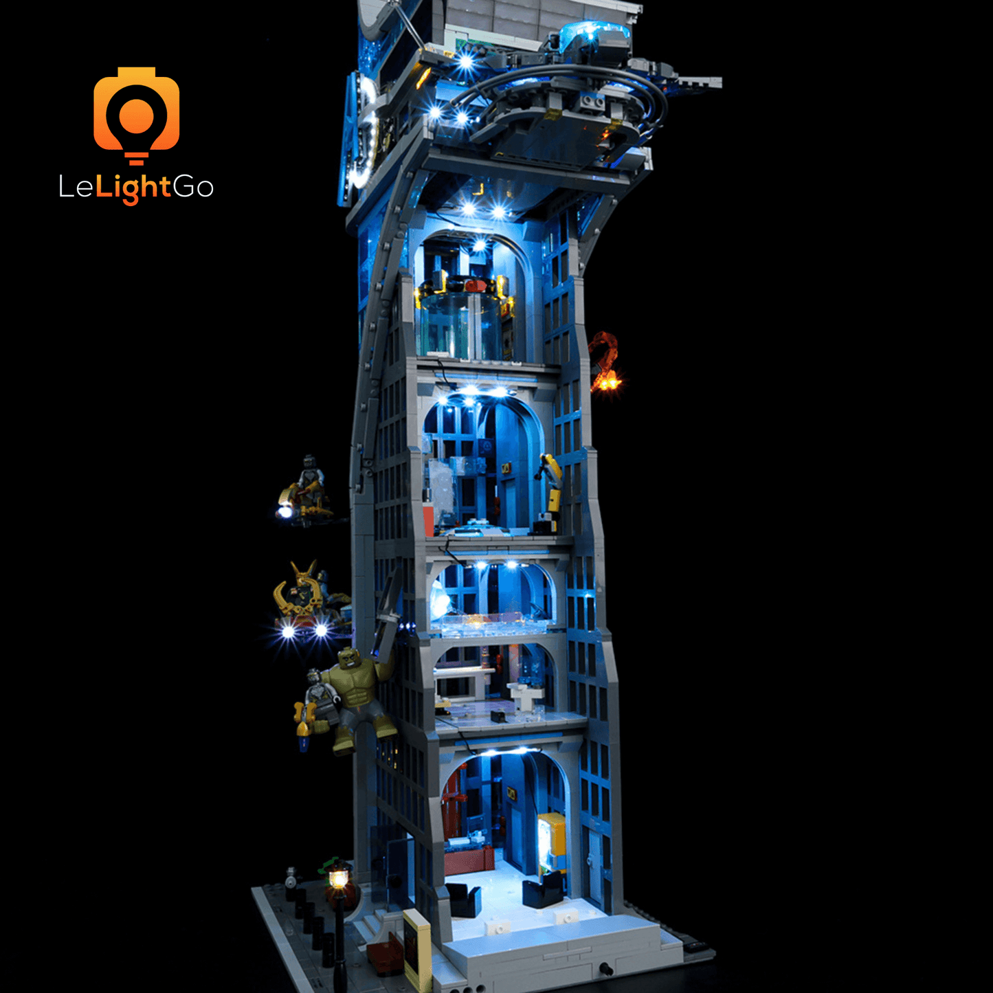 Light Kit For Avengers Tower 76269