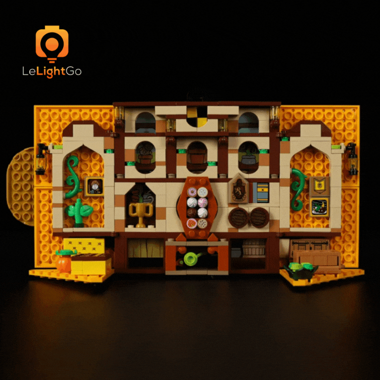 Light Kit For Hufflepuff House Banner 76412