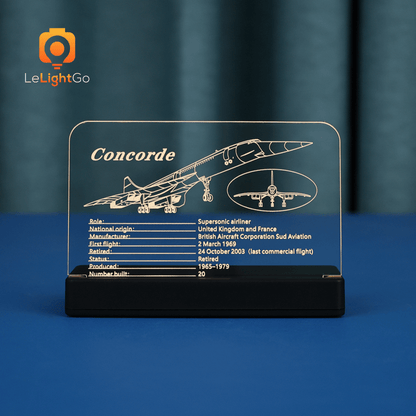 LED Nameplate for Concorde 10318