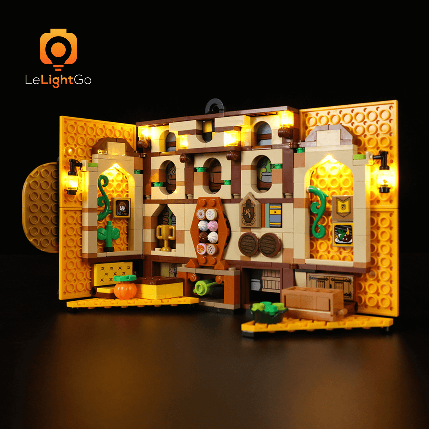 Light Kit For Hufflepuff House Banner 76412