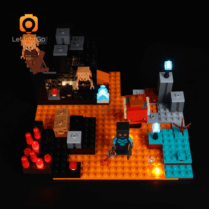 Light Kit For The Nether Bastion 21185