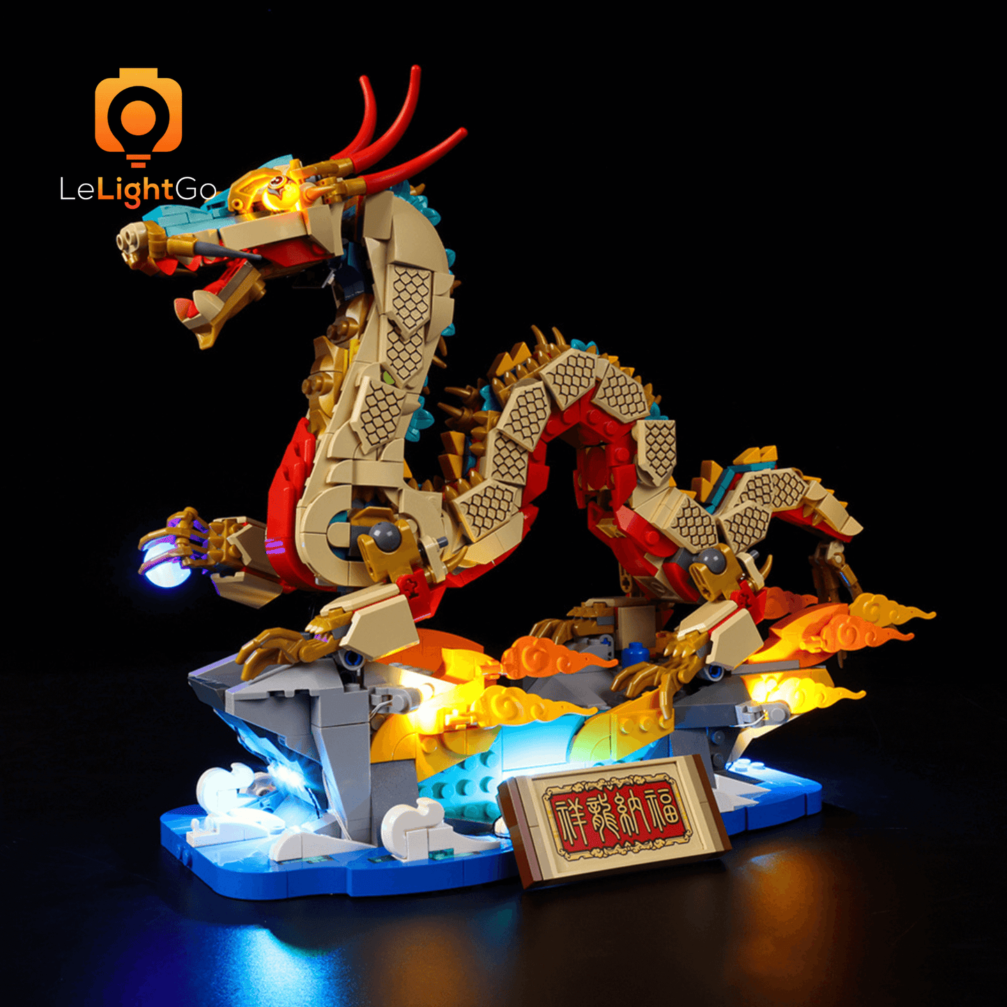 Light Kit For Auspicious Dragon 80112