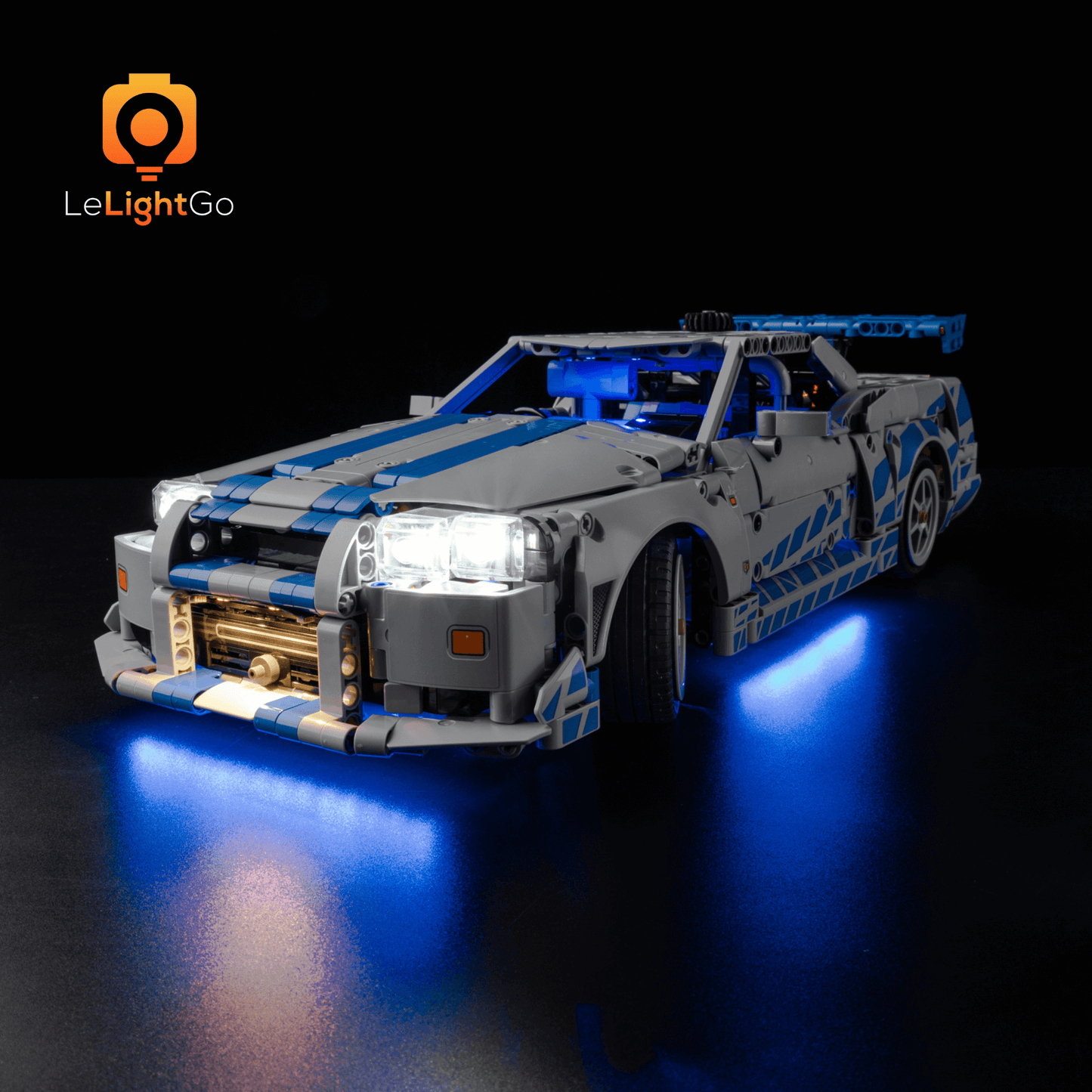 Light Kit For 2 Fast 2 Furious Nissan Skyline GT-R (R34) Car 42210
