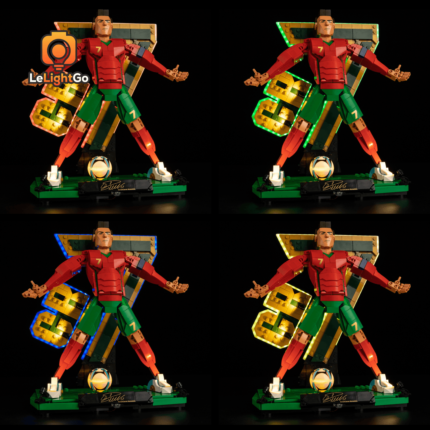 Light Kit For Cristiano Ronaldo – Soccer Legend 43016