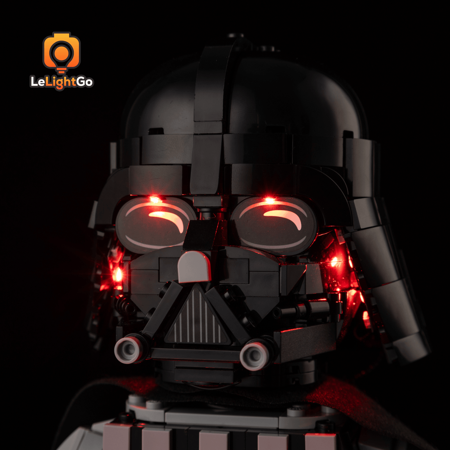 Light Kit For Up-Scaled Darth Vader Minifigure 75461