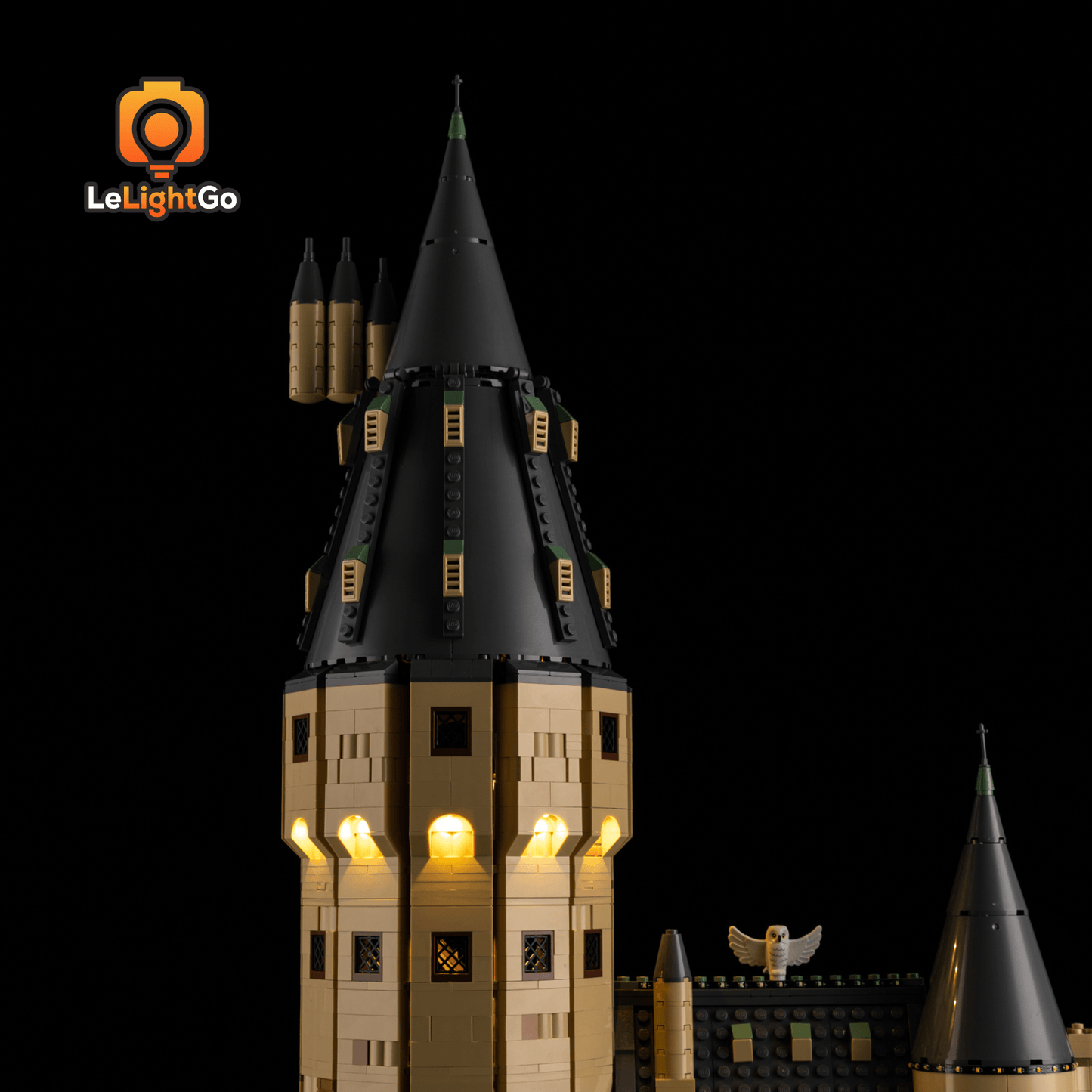 Light Kit For Hogwarts Castle: The Main Tower 76454