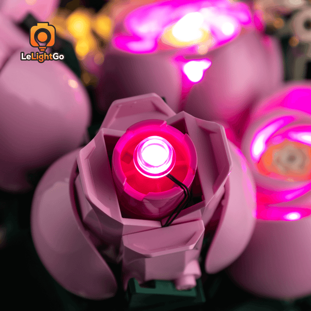 Light Kit For Bouquet of Pink Roses 10374
