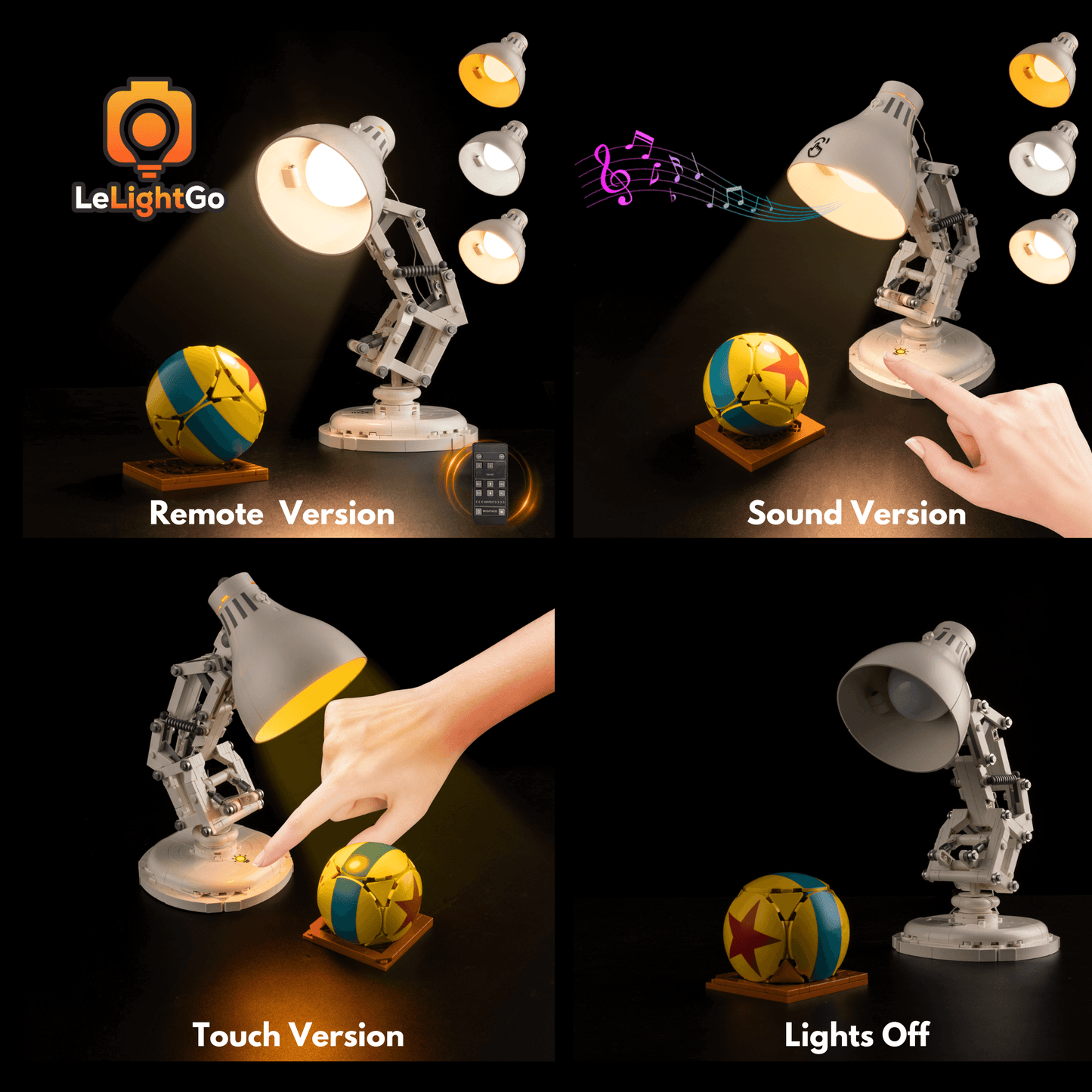 Light Kit For Disney Pixar Luxo Jr. 21357