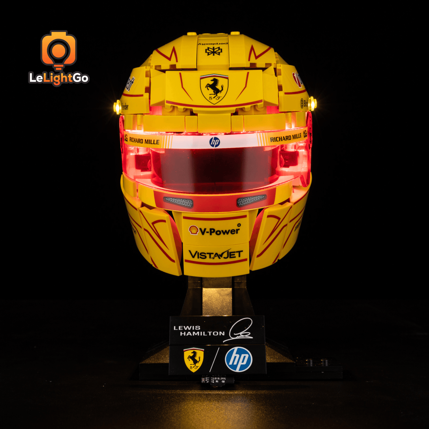 Light Kit For Scuderia Ferrari HP Lewis Hamilton Helmet 43022