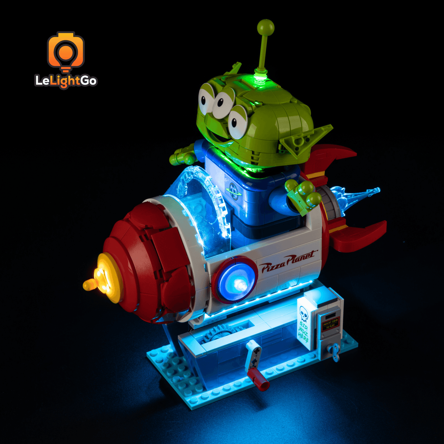 Light Kit For Alien with Pizza Planet Rocket Ride 43307