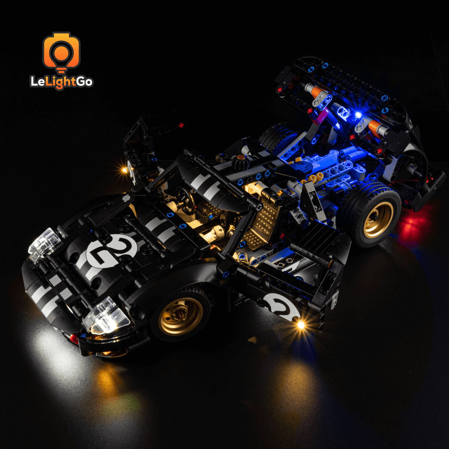 Light Kit For 1966 Ford GT40 MKII Race Car 42223