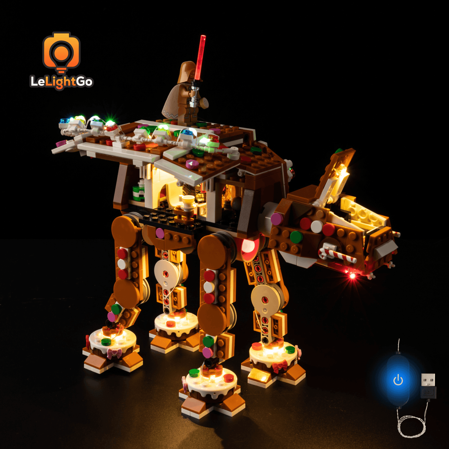 Light Kit For Gingerbread AT-AT Walker 40806