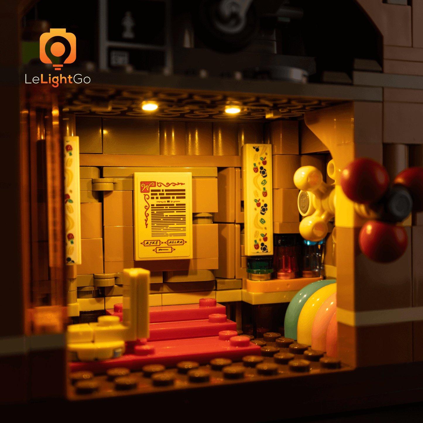 Light Kit For Willy Wonka & the Chocolate Factory 21360