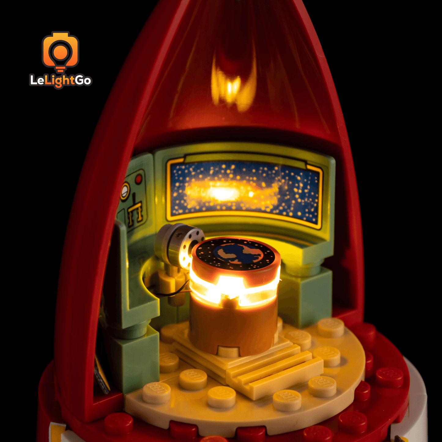 Light Kit For Tintin Moon Rocket 21367